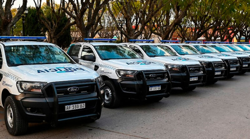 MÁS MÓVILES POLICIALES PARA BARADERO (VIDEO)